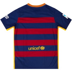 Jalkapallo Pelipaidat/Peliasut Barcelona 2015-16 Retro Kotipelipaita